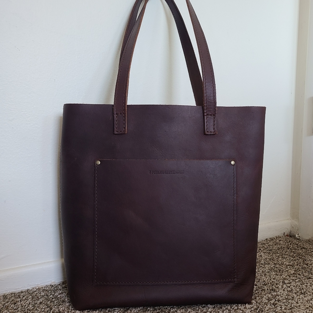 Portland Leather Goods crossbody tote